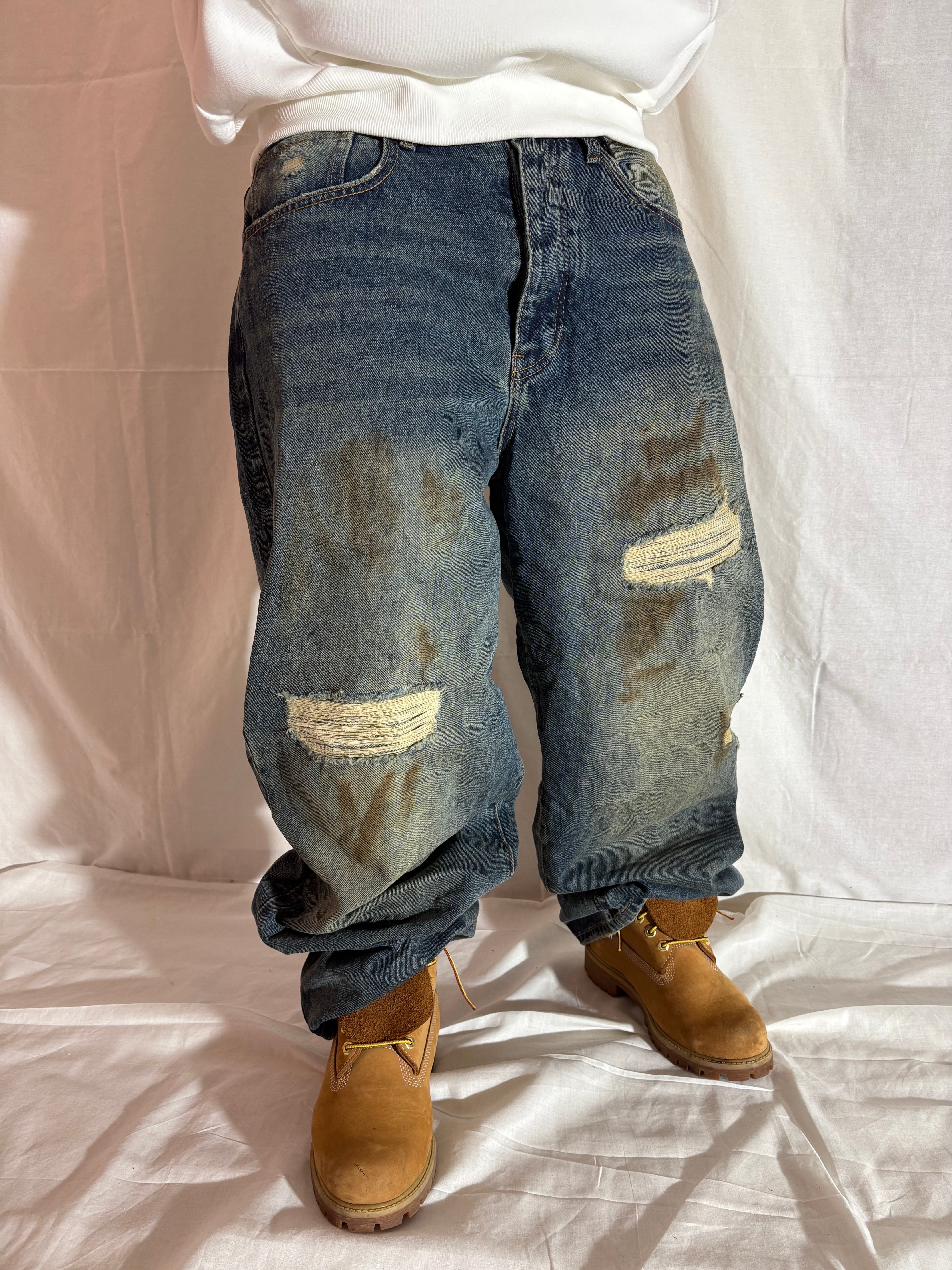baggy sabbiato