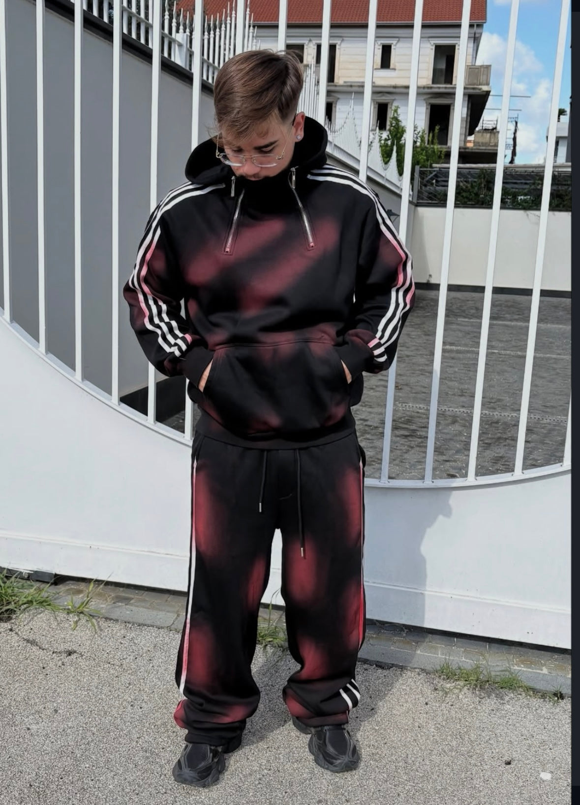 tuta fumè red