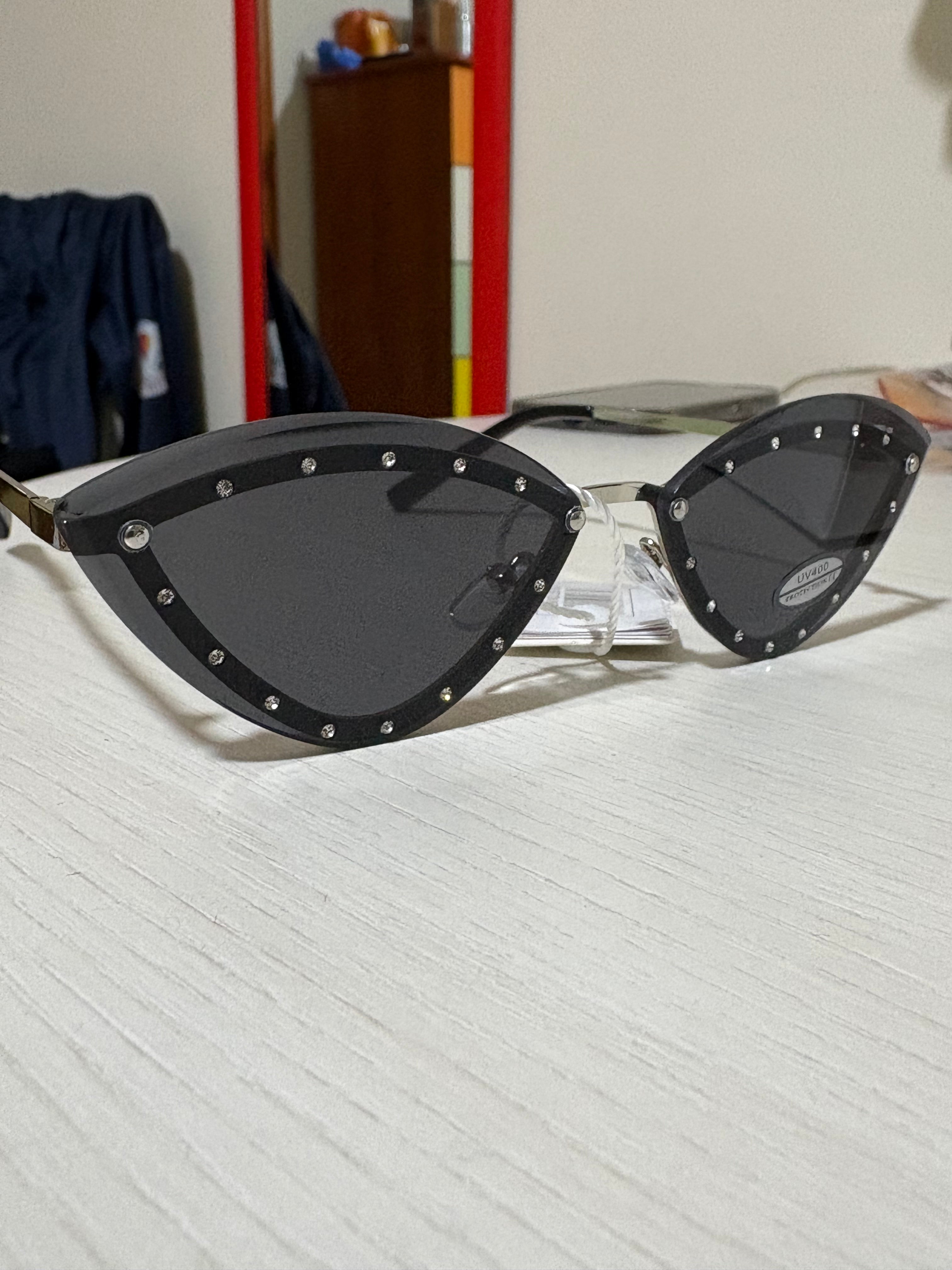 occhiali mod valentino brillantinati