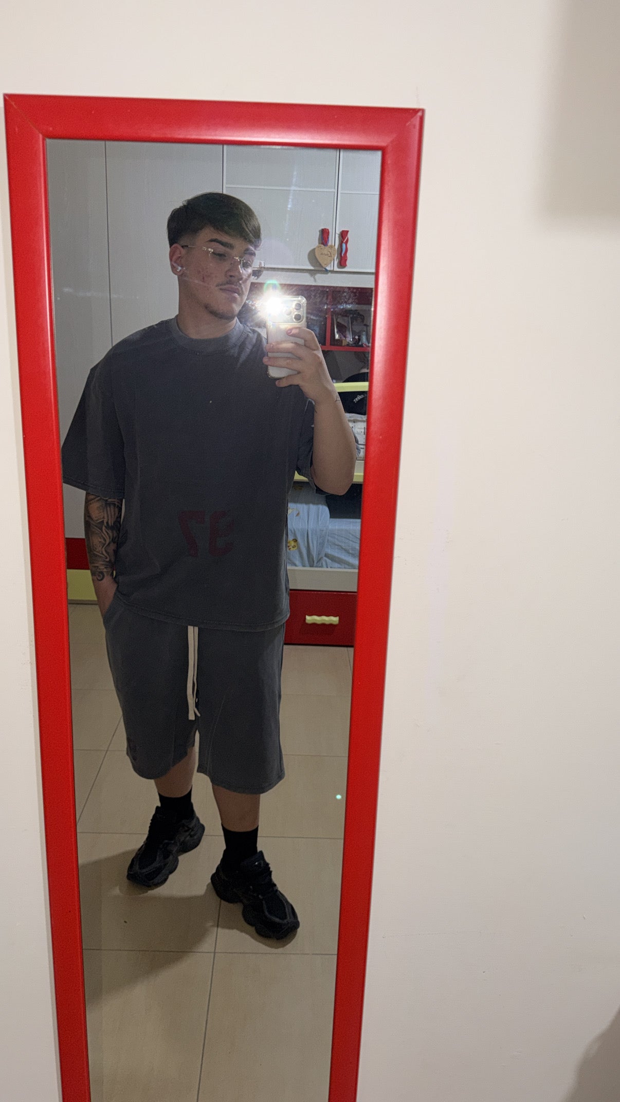 coordinato 97’ grigio
