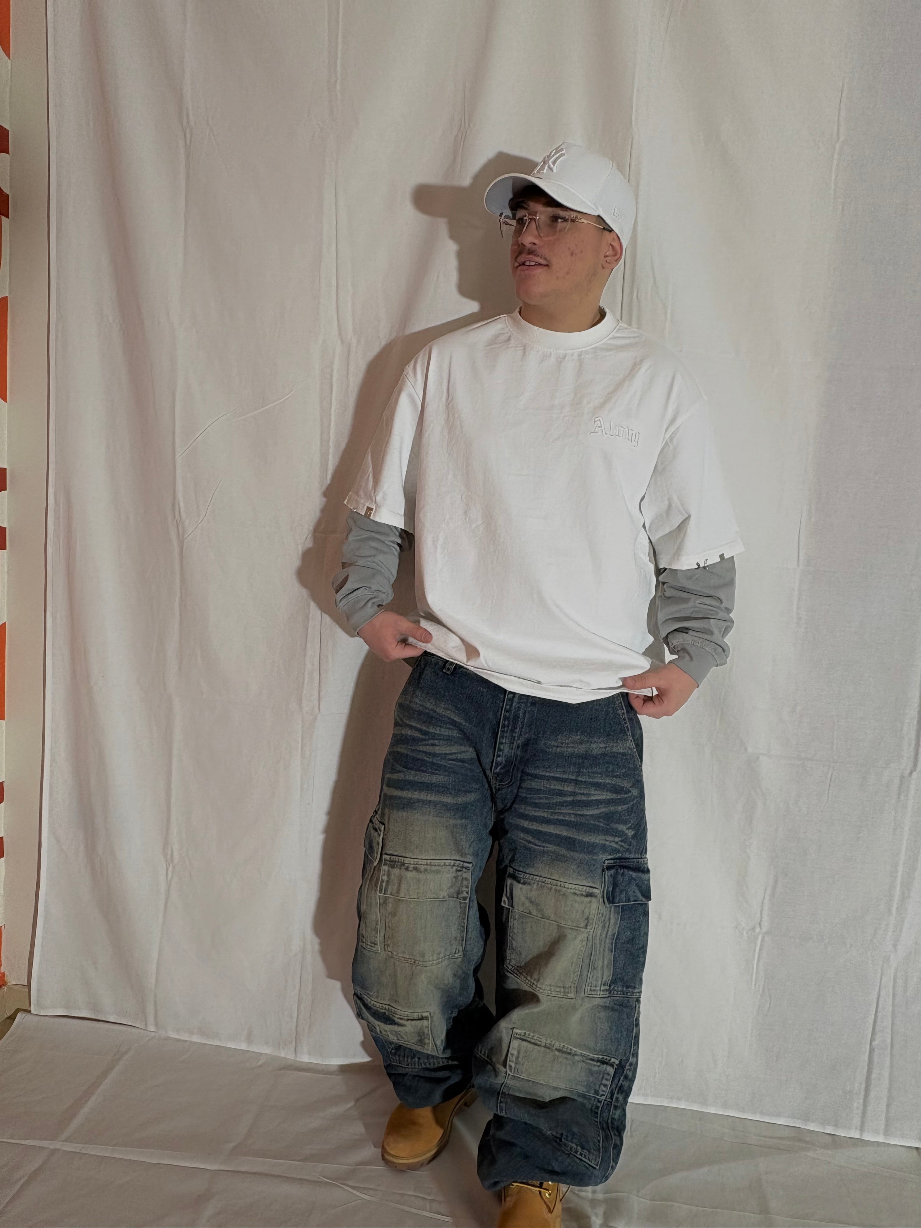 longsleeve white Time