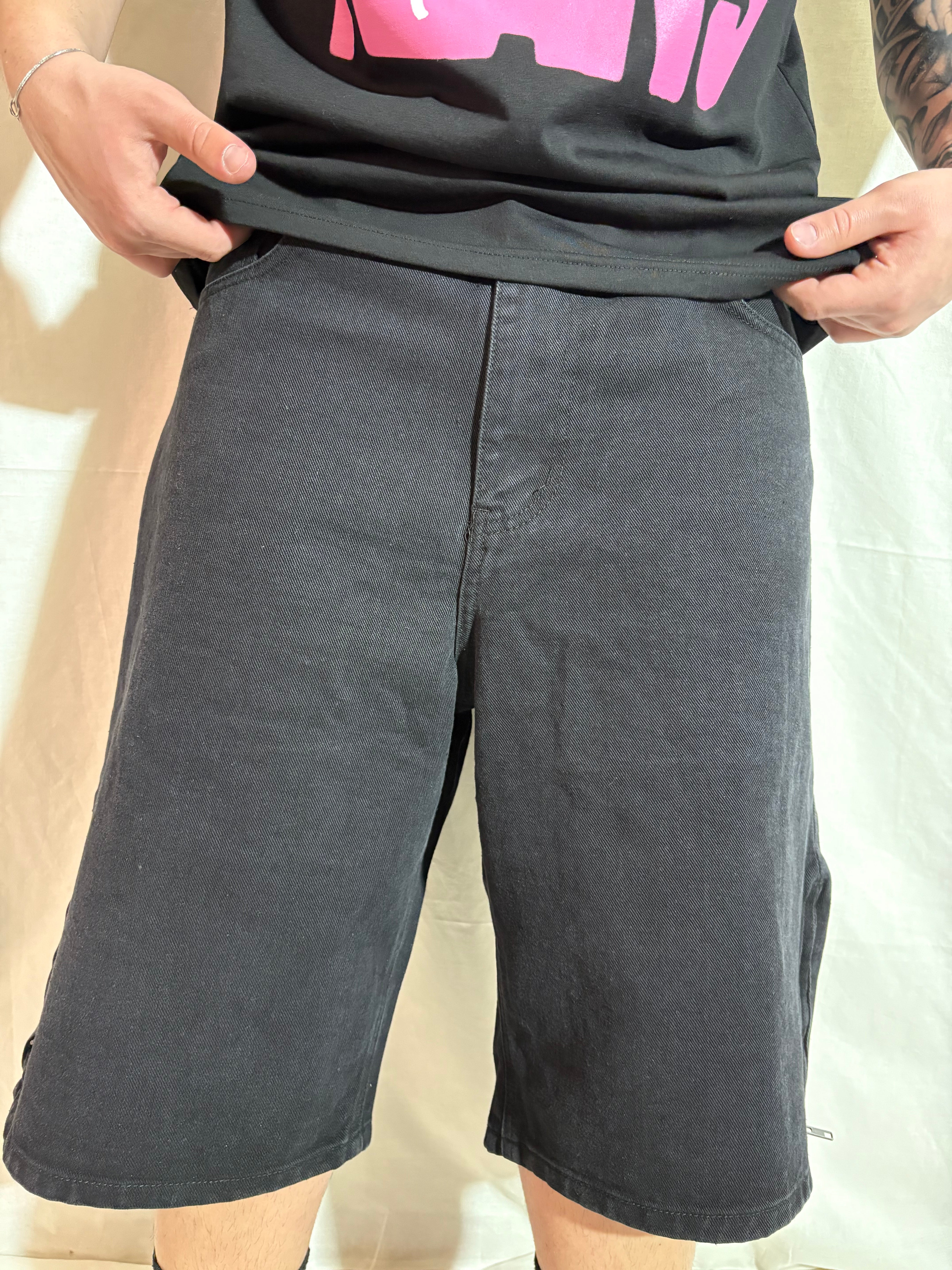 bermuda total black zip