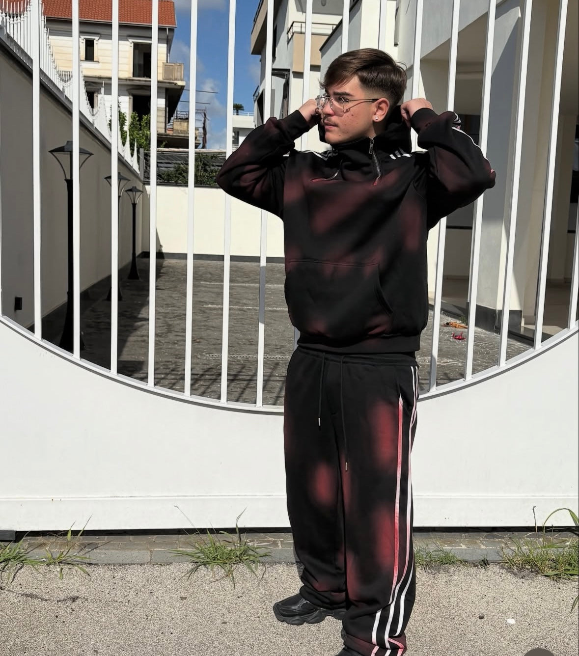 tuta fumè red
