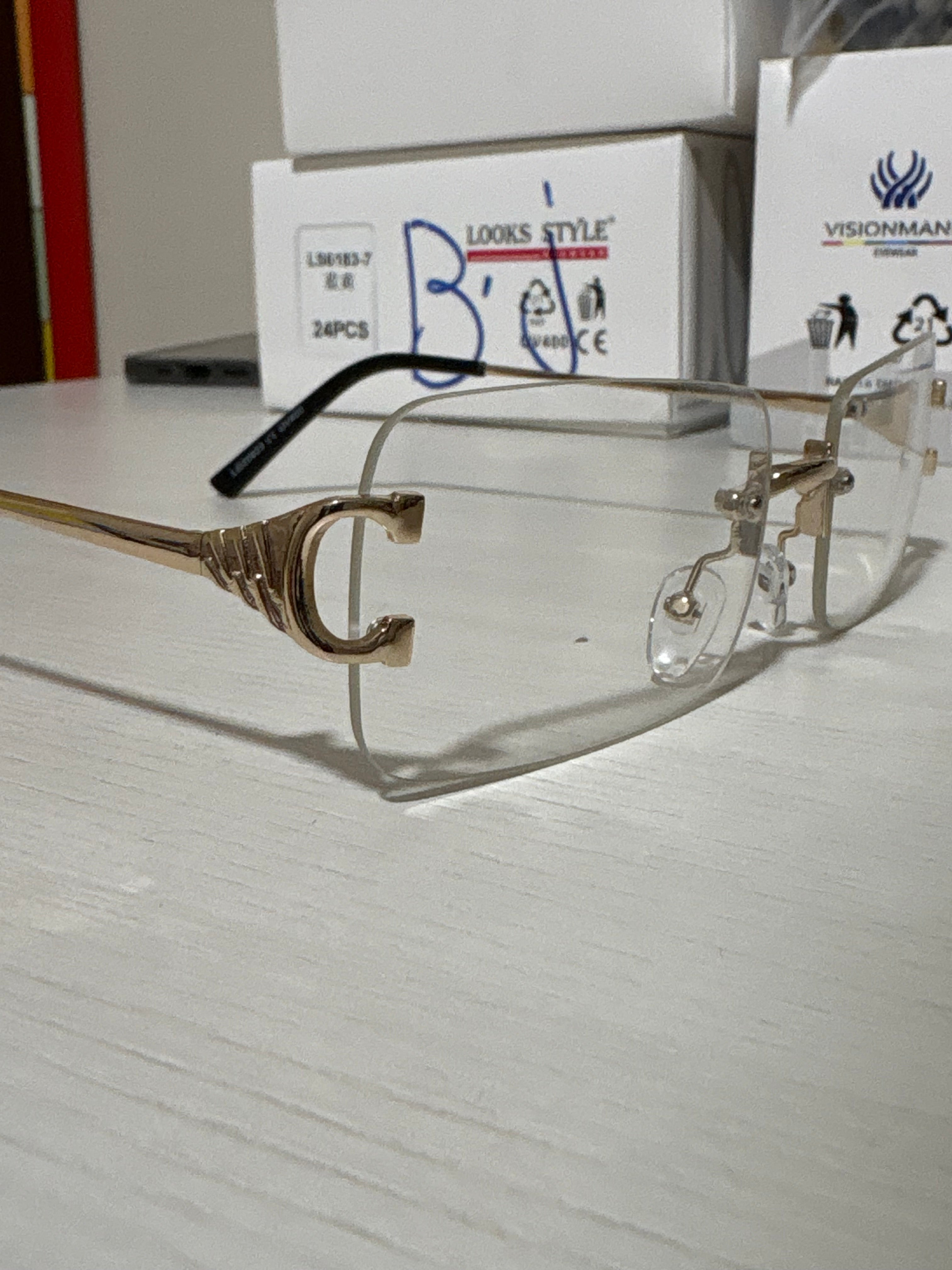 occhiali mod.cartier oro