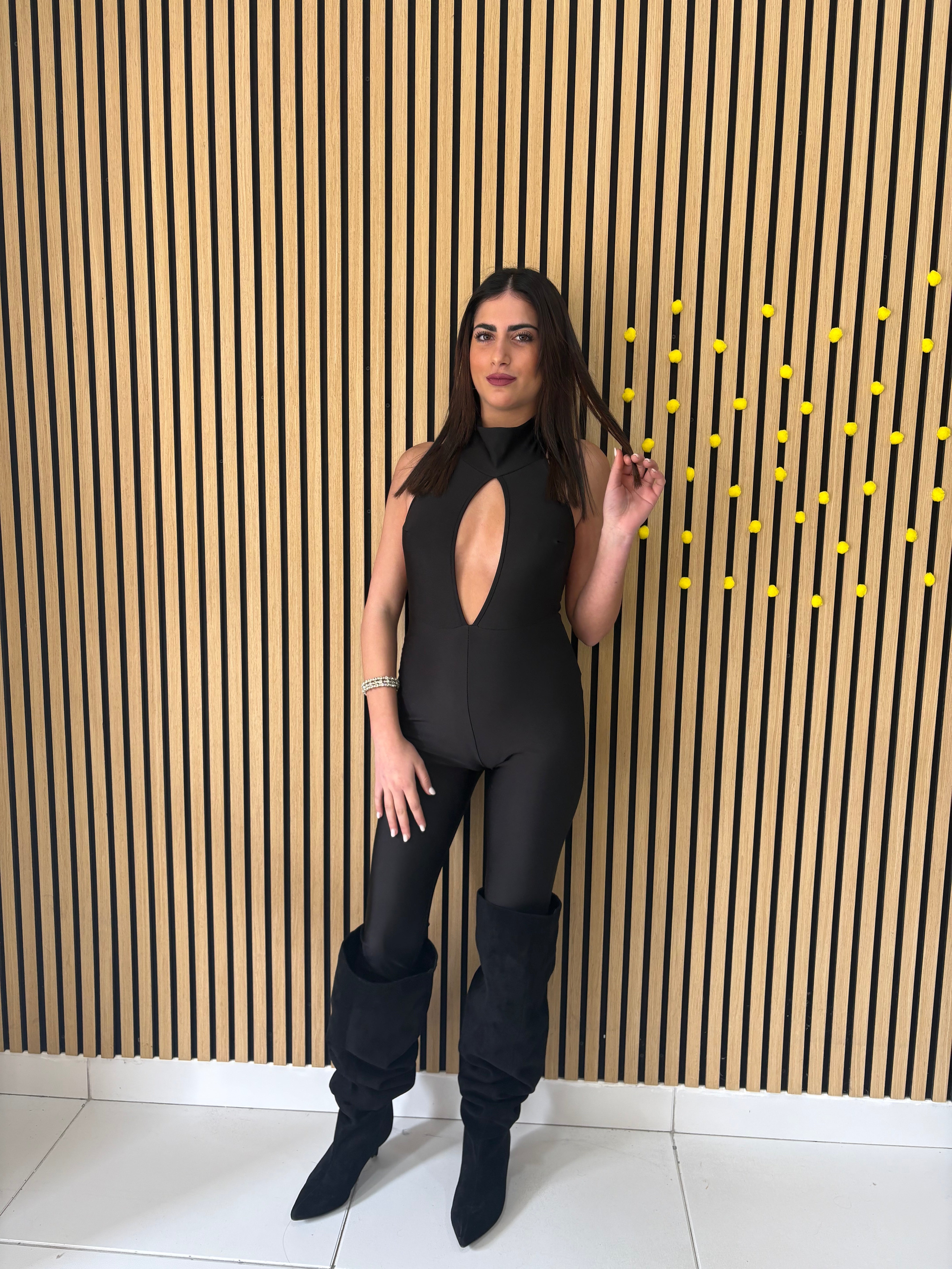 tutina scollo black